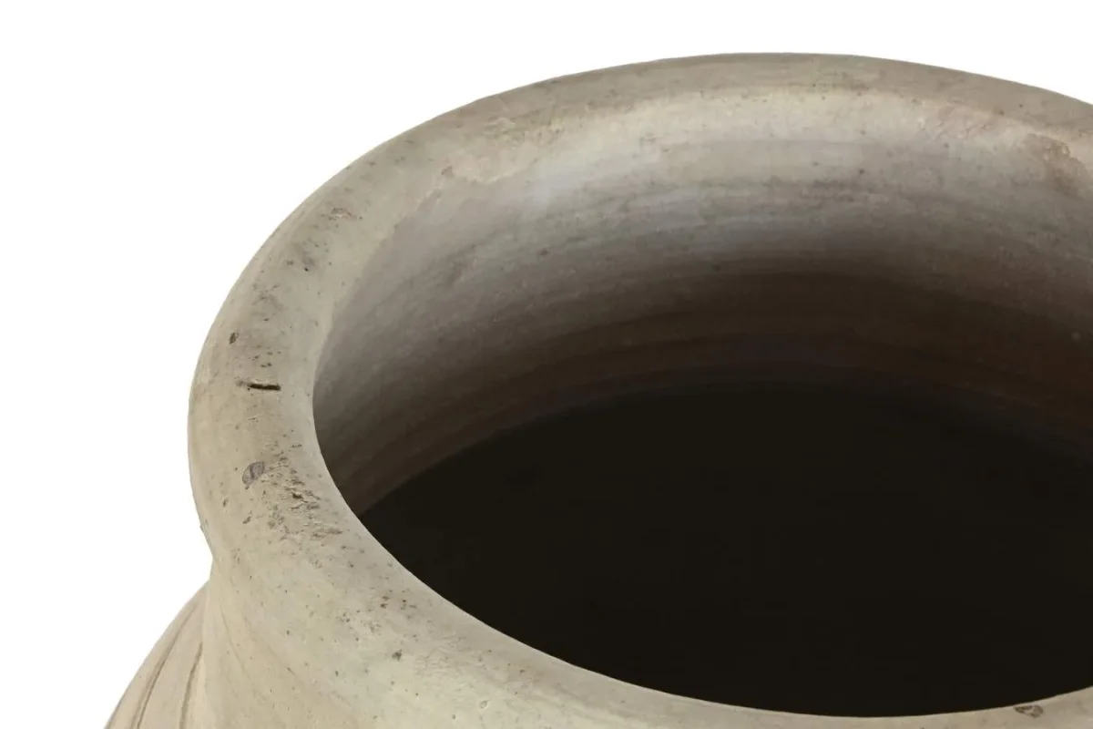 Ánfora de terracota con dos asas artesanal 55X55X96 - Imagen 4
