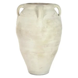 Ánfora de terracota de 4 asas artesanal 57X57X93