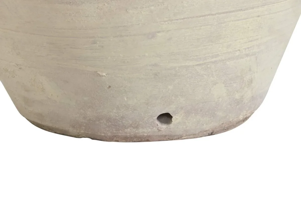 Ánfora de terracota con 2 asas artesanal 60X60X80 - Imagen 4