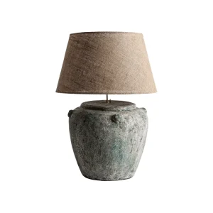 Lámpara de mesa de terracota Vigdis