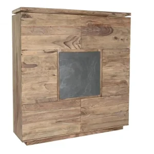 Armario de madera de sheesham 145X40X155