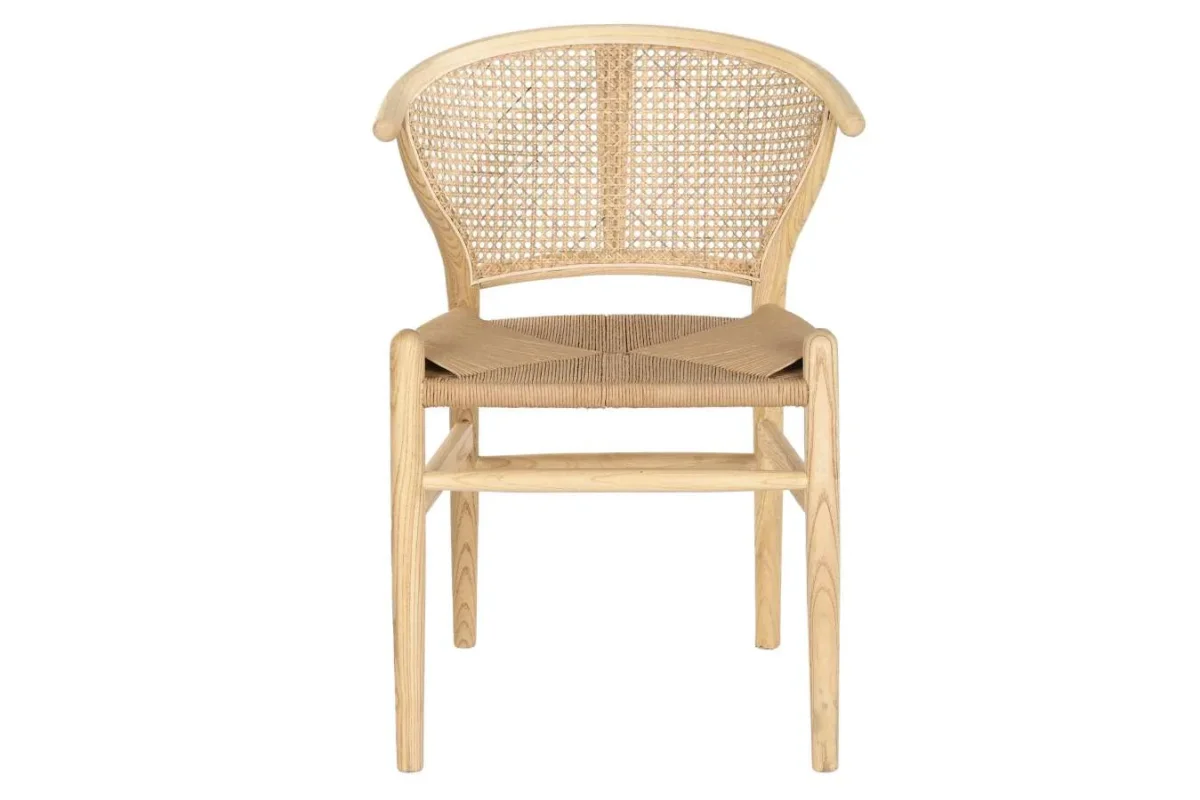 Silla de olmo y ratán - Imagen 5