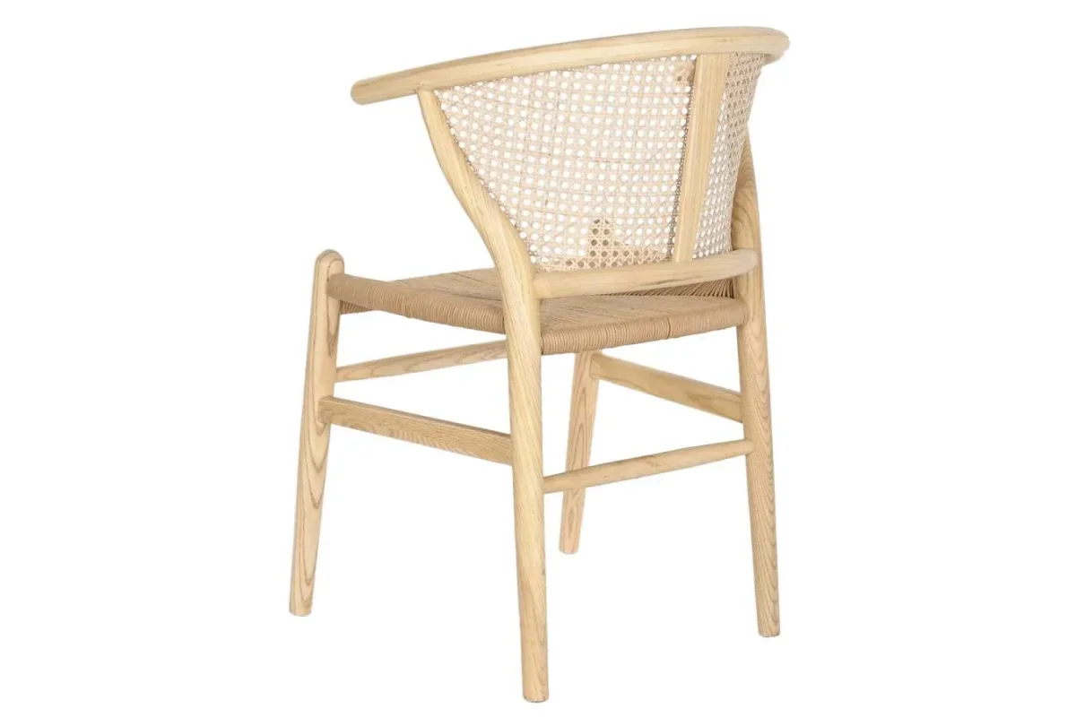 Silla de olmo y ratán - Imagen 6