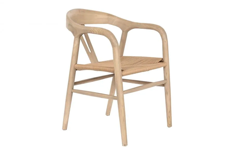 Silla de olmo y fibra