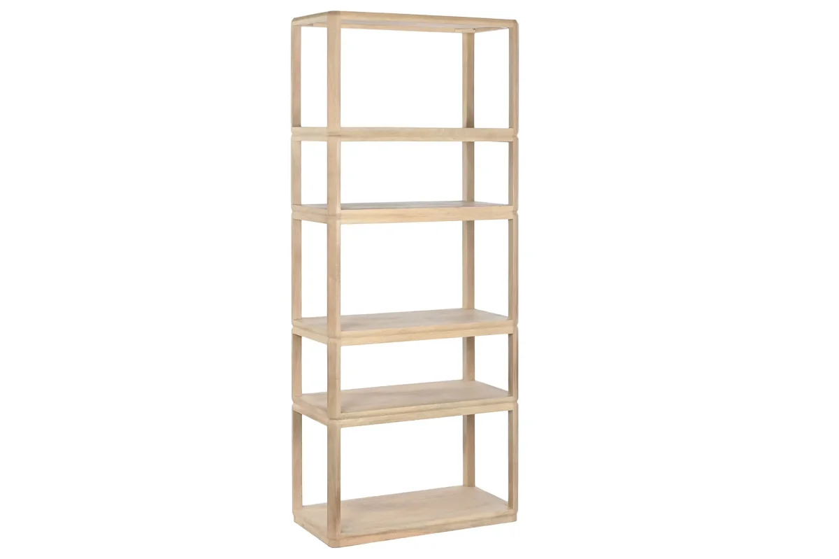 Estantería de madera de mango 80X40X200