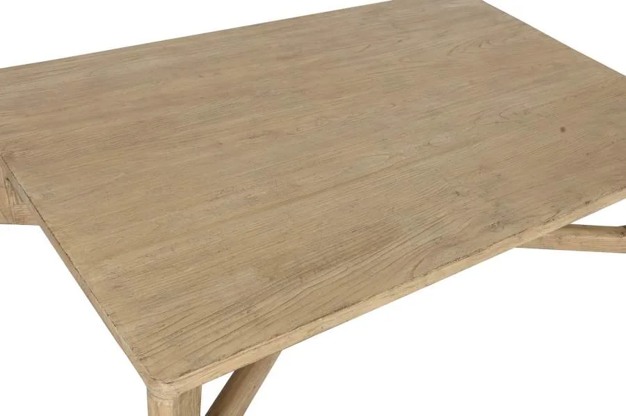 Mesa de centro de olmo macizo 170X109X41 - Imagen 4