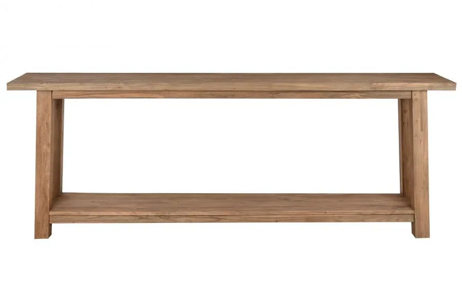 Consola de teca reciclada 240X46X90 - Imagen 4