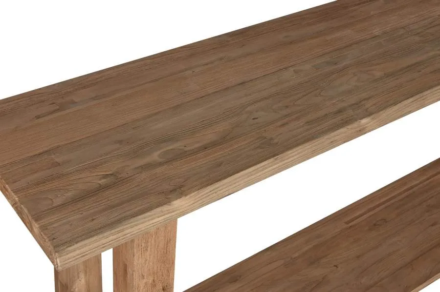 Consola de teca reciclada 240X46X90 - Imagen 5