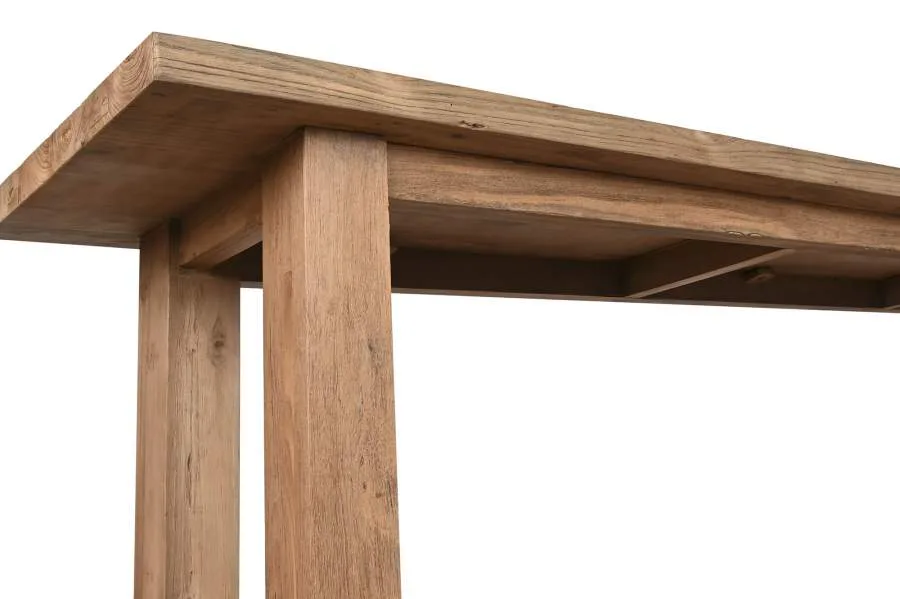 Consola de teca reciclada 240X46X90 - Imagen 7