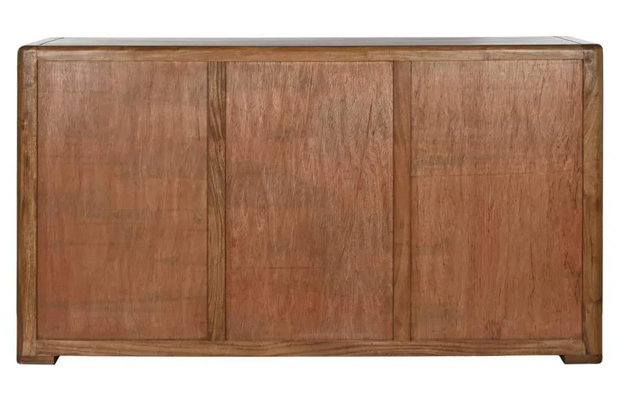 Aparador 150 cm de madera maciza de acacia - Imagen 5