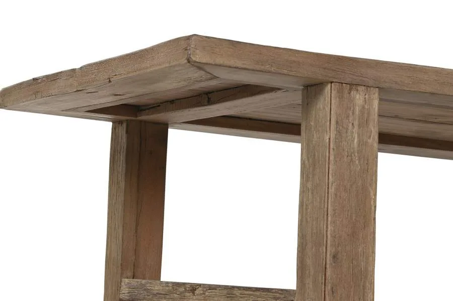 Mesa de centro de teca reciclada 140X70X45 - Imagen 5