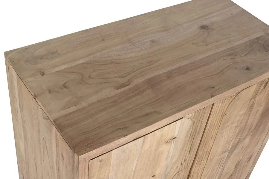 Aparador de acacia 80X40X95 - Imagen 6