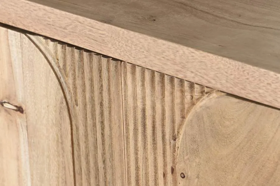 Aparador de acacia 80X40X95 - Imagen 7
