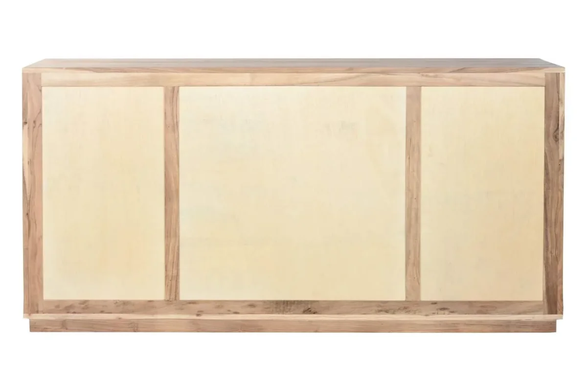 Aparador de madera reciclada natural 160X40X81 - Imagen 4
