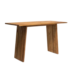Mesa alta de teca EROSI