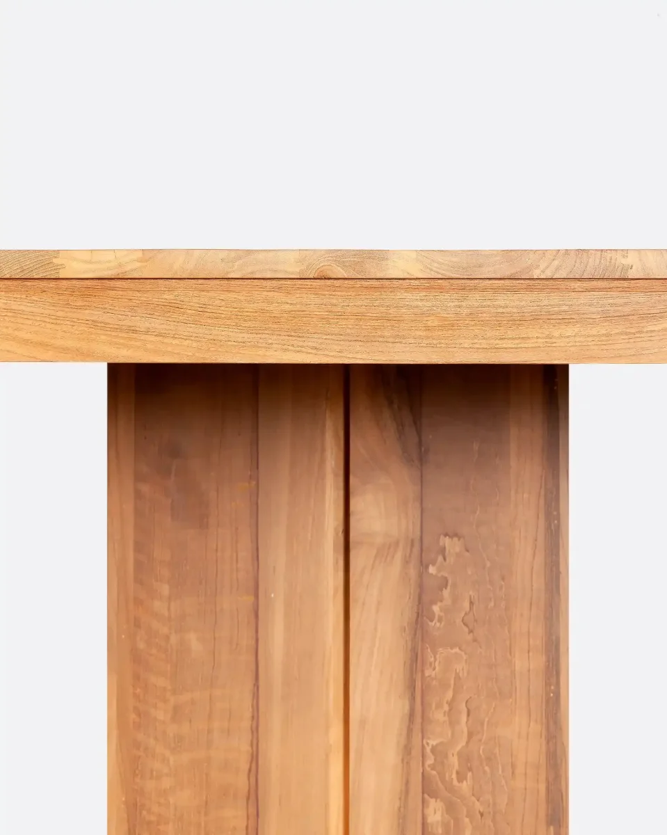 Mesa de comedor de madera de teca Kerbang 240 cm - Imagen 5