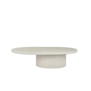 Mesa de centro exterior de microcemento CLAUDE