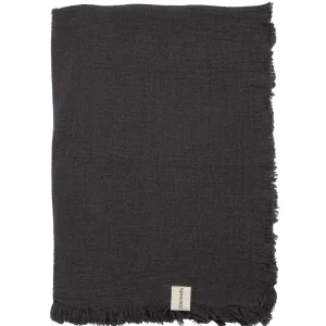 Toalla de muselina doble capa gris antracita NADU (200x100cm)