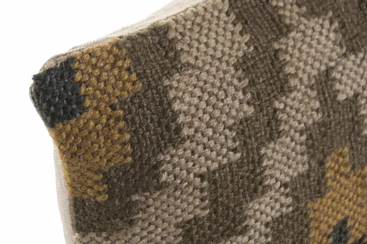 Cojín kilim de lana y yute 40X60 - Imagen 6