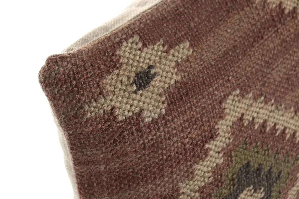 Cojín kilim de lana y yute 40X60 - Imagen 3