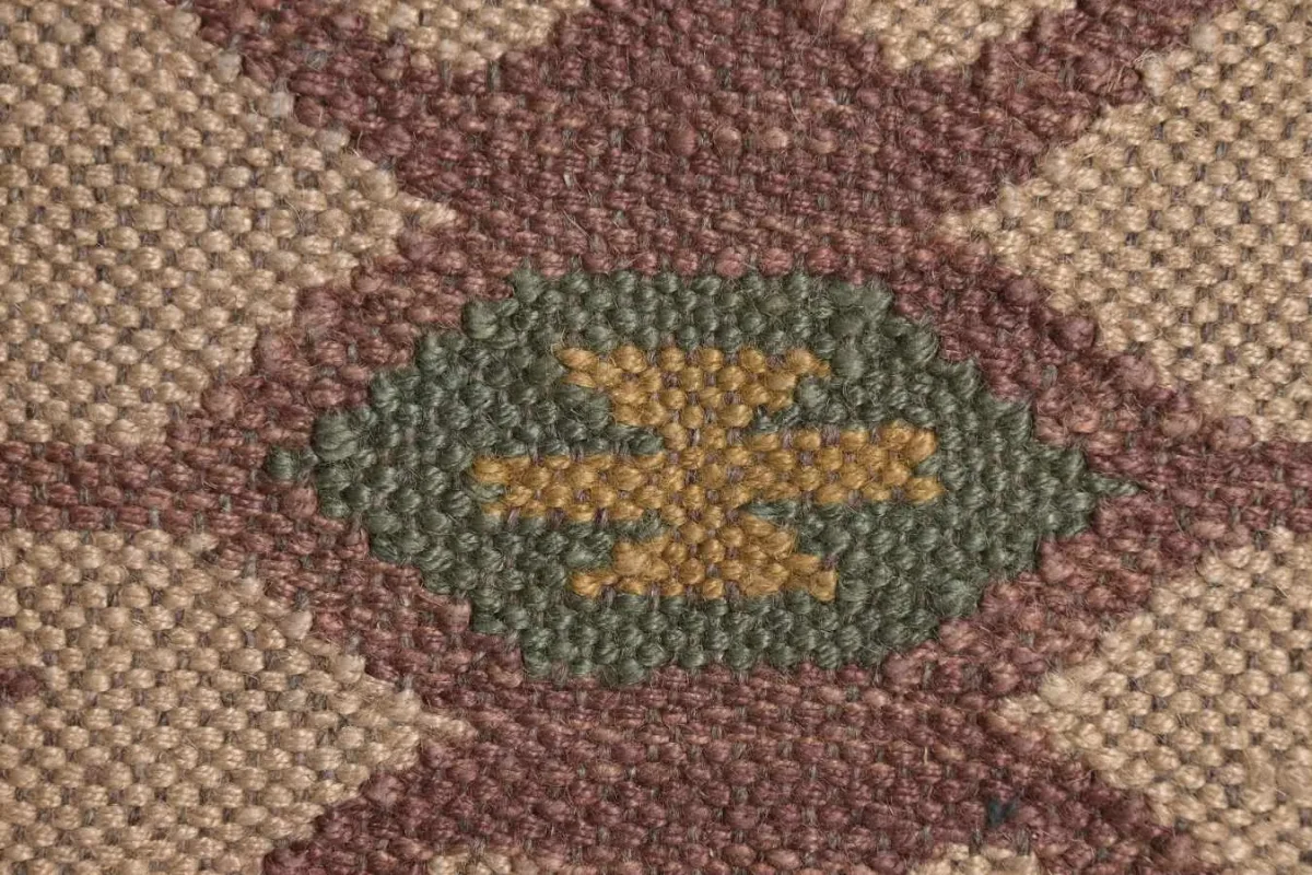 Cojín kilim de lana y yute 40X60 - Imagen 4